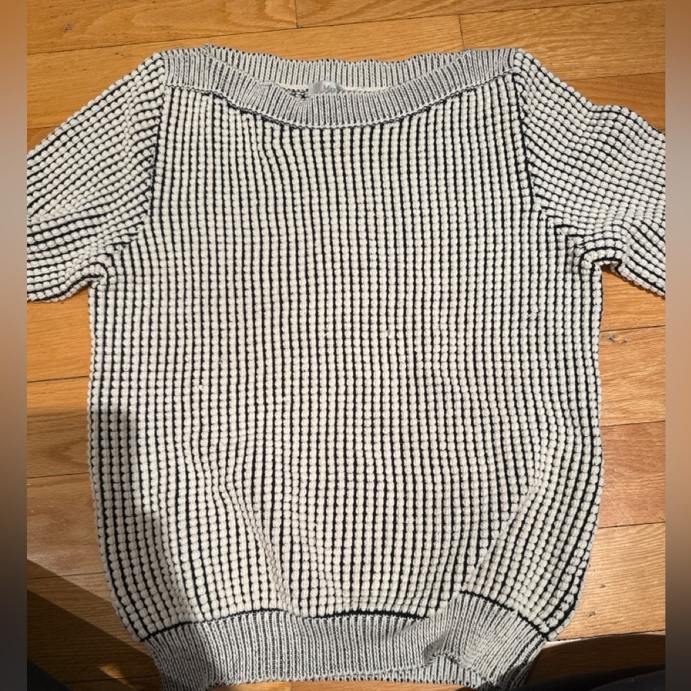 MaxMara Cream Ribbed Knit Sweater - Picture 3 of 8